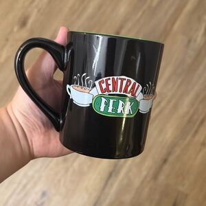 Friends Central Perk Black Coffee Mug